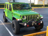 Oracle Oculus Bi-LED Projector Headlights for Jeep JL/Gladiator JT - Matte Blk - 5500K - 5839-504