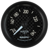 Autometer GT Series 52mm Mechanical 120-240 Deg F Water Temperature Gauge - 8032