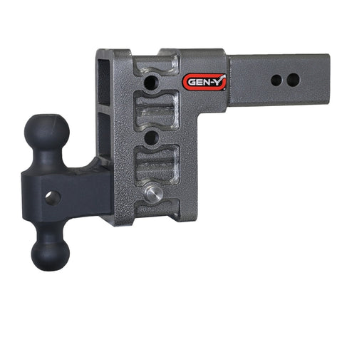 Gen-Y Mega Duty 3in Shank 6in Drop 3.5K TW 32K Hitch w/GH-0161 Dual-Ball - GH-1713
