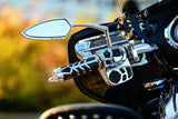 Kuryakyn Raised Mirror Adaptors Metric Models (Excluding Yamaha) Chrome - 1713
