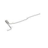 MagnaFlow Cat Back, SS, 2.5in, Street, Single Straight Pass. Polished 4in Tip, 2015 Ford Fusion 2.5L - 19096