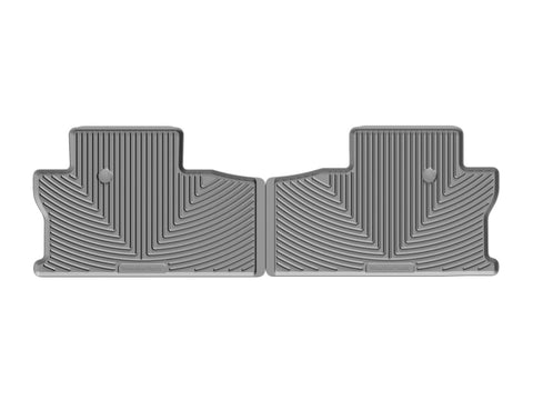 WeatherTech 2017+ Honda Ridgeline Rear Rubber Mats - Grey - W416GR