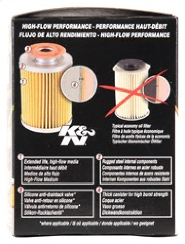 K&N 03-09 Scion tC / 00-05 Celica GT/GT-S Performance Gold Oil Filter - HP-1003