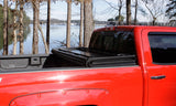 Lund 09-14 Ford F-150 Styleside (5.5ft. Bed) Hard Fold Tonneau Cover - Black - 969355