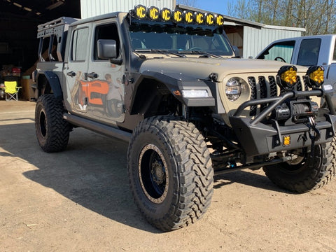 Oracle Jeep Wrangler JL Smoked Lens LED Front Sidemarkers - 5853-504