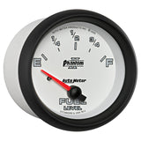 AutoMeter Gauge Fuel Level 2-5/8in. 0 Ohm(e) to 90 Ohm(f) Elec Phantom II - 7814