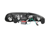 ANZO 1993-2002 Chevrolet Camaro LED Taillights Black - 321133