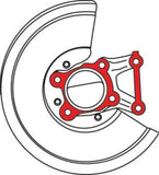SPC Performance 1.0 deg. Ford Camber Shim - 71764