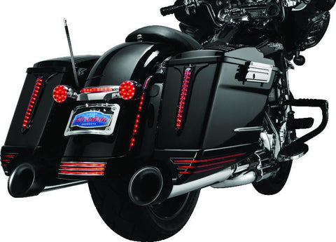 Kuryakyn Rear Fender Accents FLHRXS / FLHX/FLHXS / FLTRX/XS Models Chrome - 7797