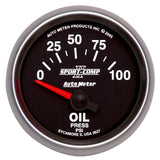 Autometer 11+ Jeep Wrangler A-Pillar Trans Temp/Oil Pressure Sport Comp 2 Gauge Kit - 7041