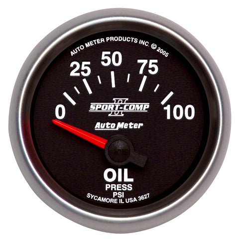 Autometer 11+ Jeep Wrangler A-Pillar Trans Temp/Oil Pressure Sport Comp 2 Gauge Kit - 7041