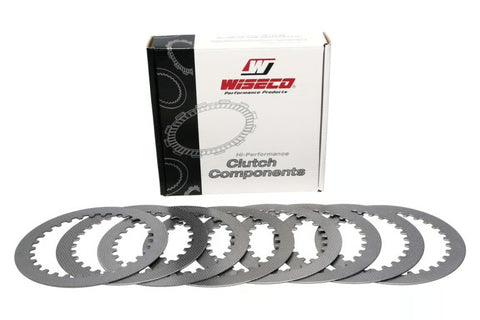 Wiseco Clutch Plate Kit - 8 Steel Clutch Basket - WPPS021