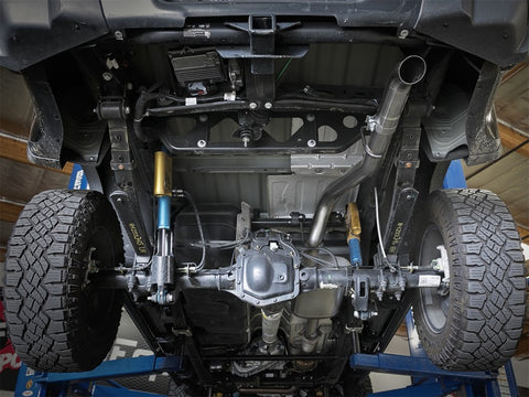 aFe MACH Force-Xp Hi-Tuck 3in. 409 SS C/B Exhaust 15-18 GM Colorado/Canyon L4-2.5L/V6-3.6L - Raw Tip - 49-44099