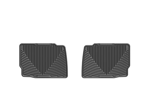 WeatherTech 13+ Ford Fusion Rear Rubber Mats - Black - W313