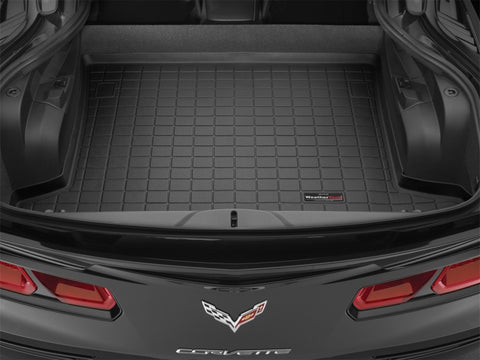WeatherTech 14 Chevrolet Corvette Stingray Cargo Liners - Black - 40673