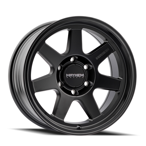 Mayhem 8307 Convoy 17x9 / 6x135 BP / -6mm Offset / 87.1mm Hub Satin Black Wheel - 8307-7936MB