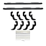 Westin 2019 Chevrolet Silverado Crew Cab w/ 6.5ft Bed PRO TRAXX 5 W2W Oval Nerf Step Bars - Black - 21-534695