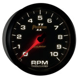 Autometer Phantom II 5in Electrical 10K RPM In-Dash Tachometer - 7598