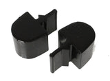 Energy Suspension GM Pull Thru Style Black Bump Stop Set - 3.9102G