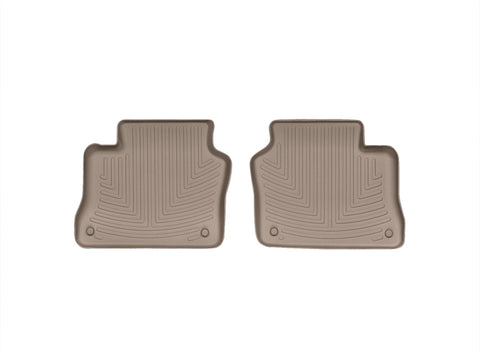 WeatherTech 10+ Porsche Panamera Rear FloorLiner - Tan - 452572