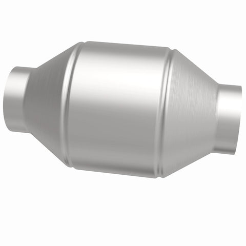MagnaFlow Univ Cat Conv 2.5in Inlet/Outlet Center/Center Round 3in Body L x 5in W x 8.75in Overall L - 51656
