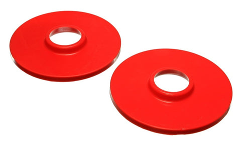 Energy Suspension 97-06 Jeep Wrangler YJ & TJ Red Rear Coil Spring Isolator Set - 2.6108R