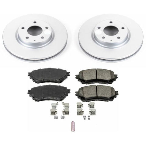 Power Stop 14-18 Mazda 6 Front Z17 Evolution Geomet Coated Brake Kit - CRK6968