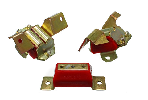 Energy Suspension 68-72 Ford Mustang 5.0L (302) Red Motor & Transmission Mount Set - 4.1137R