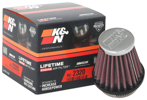 Universal Air Filter 1-13/16in FLG / 3in Bottom / 2in Top / 3in Height - RC-2320