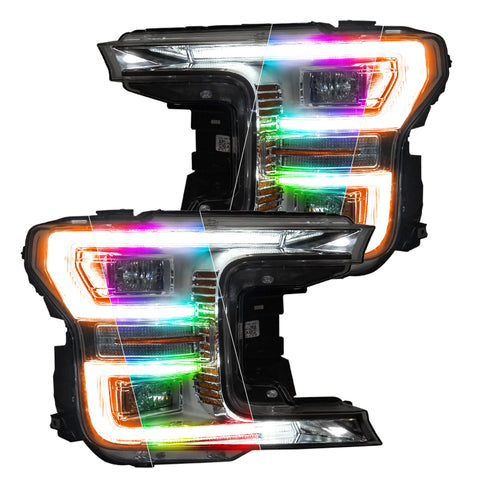 Oracle 18-19 Ford F150 Dynamic DRL Replacements + Dynamic Turn Signals - - Dynamic - 1330-332