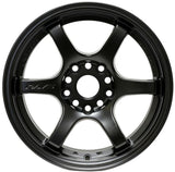 Gram Lights 57DR 15x8.0 +35 4x100 Semi Gloss Black Wheel - WGIE35AH