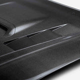 Seibon 12-15 Toyota Tacoma TS-Style Carbon Fiber Hood - HD12TYTA-TS