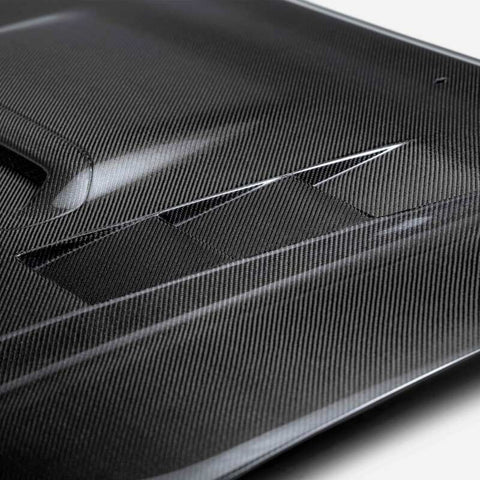 Seibon 12-15 Toyota Tacoma TS-Style Carbon Fiber Hood - HD12TYTA-TS