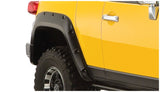 Bushwacker 07-14 Toyota FJ Cruiser Pocket Style Flares 4pc - Black - 31922-02