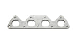 Vibrant Mild Steel Exhaust Manifold Flange for Honda/Acura B-Series motor 1/2in Thick - 14610