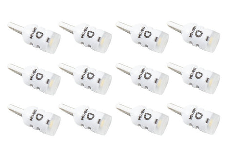 Diode Dynamics 194 LED Bulb HP3 LED Natural - White Set of 12 - DD0021TW