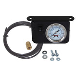 Kleinn Illuminated Single Needle 160 PSI Dash Panel Gauge w/ On/Off Switch - 1301