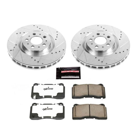 Power Stop 04-07 Volvo S60 Front Z26 Street Warrior Brake Kit - K4548-26
