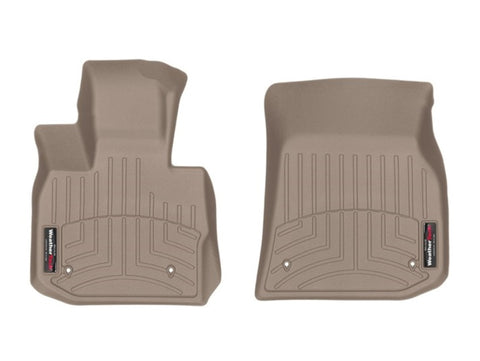 WeatherTech 2018+ BMW X3 Front FloorLiner - Tan - 4512731