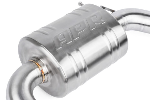 APR 15-17 Volkswagen GTI (MK7) Catback Exhaust System w/Front Muffler - CBK0008