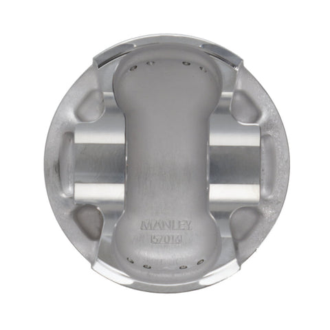Manley 04+ Subaru WRX/STi (EJ257) 75mm DE-Stroker 100.00mm +.50mm Size Bore 8.5:1 Dish Piston Set - 632005C-4