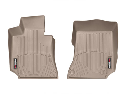 WeatherTech 2014+ Mercedes-Benz E-Class Front FloorLiner - Tan - 456811