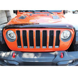 Westin 2018 Jeep Wrangler JL Platinum Bug Shield - Smoke - 72-90152