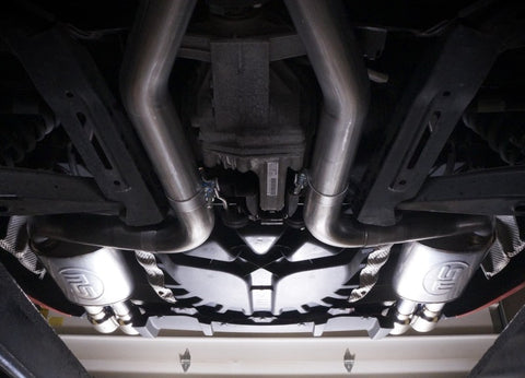 Stainless Works 2008-09 Pontiac G8 GT 3in Catback Systemt X-Pipe Turbo Chambered Muffler 3.5in Tips - PG8CBFC