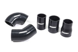 PERRIN 22-23 Subaru WRX Front Mount Intercooler Kit (Black Tubes & Silver Core) - PSP-ITR-441SL/BK