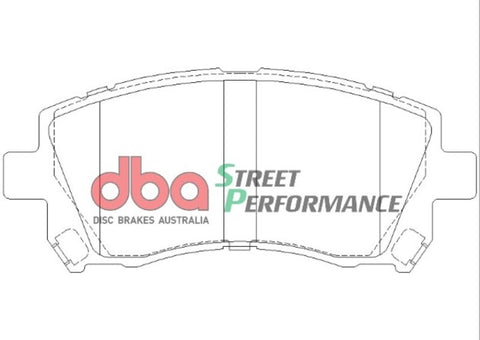 DBA 02-03 Subaru WRX / 98-01 Subaru Impreza SP500 Front Brake Pads - DB1342SP