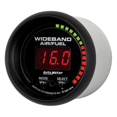 Autometer ES Digital 52mm Wideband Air/Fuel Kit - 5978