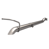QTP 07-18 Jeep Wrangler JK 3.6L/3.8L Eliminator Cat-Back Crawler Exhaust - 725007