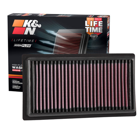 K&N 2017 Subaru BRZ H4-2.0L F/I Replacement Drop In Air Filter - 33-5060