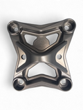 Elektric Offroad 2017+ Can Am X3 Maverick 6 Bolt Eod Xl Radius Rod Plate With Tow Hook Gun Metal - RRP210013XL